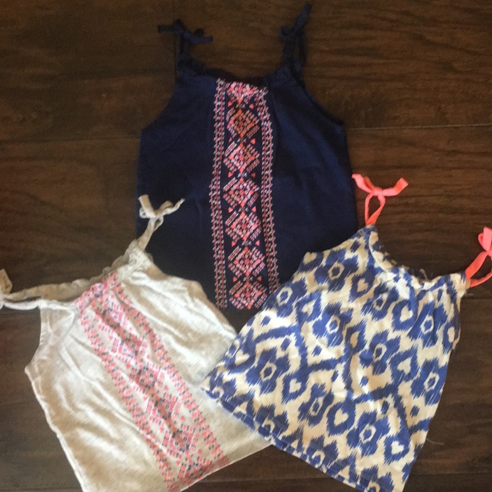 Set of three OshKosh baby tank tops